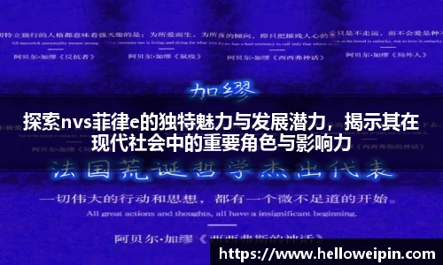 探索nvs菲律e的独特魅力与发展潜力，揭示其在现代社会中的重要角色与影响力